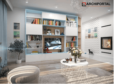 Wizualizacja domu jednorodzinnego Tryton B