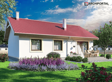 Wizualizacja domu jednorodzinnego Tula