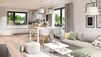 wizualizacja domu jednorodzinnego Aframon