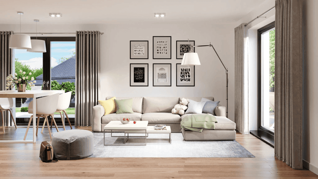 wizualizacja domu jednorodzinnego Aframon