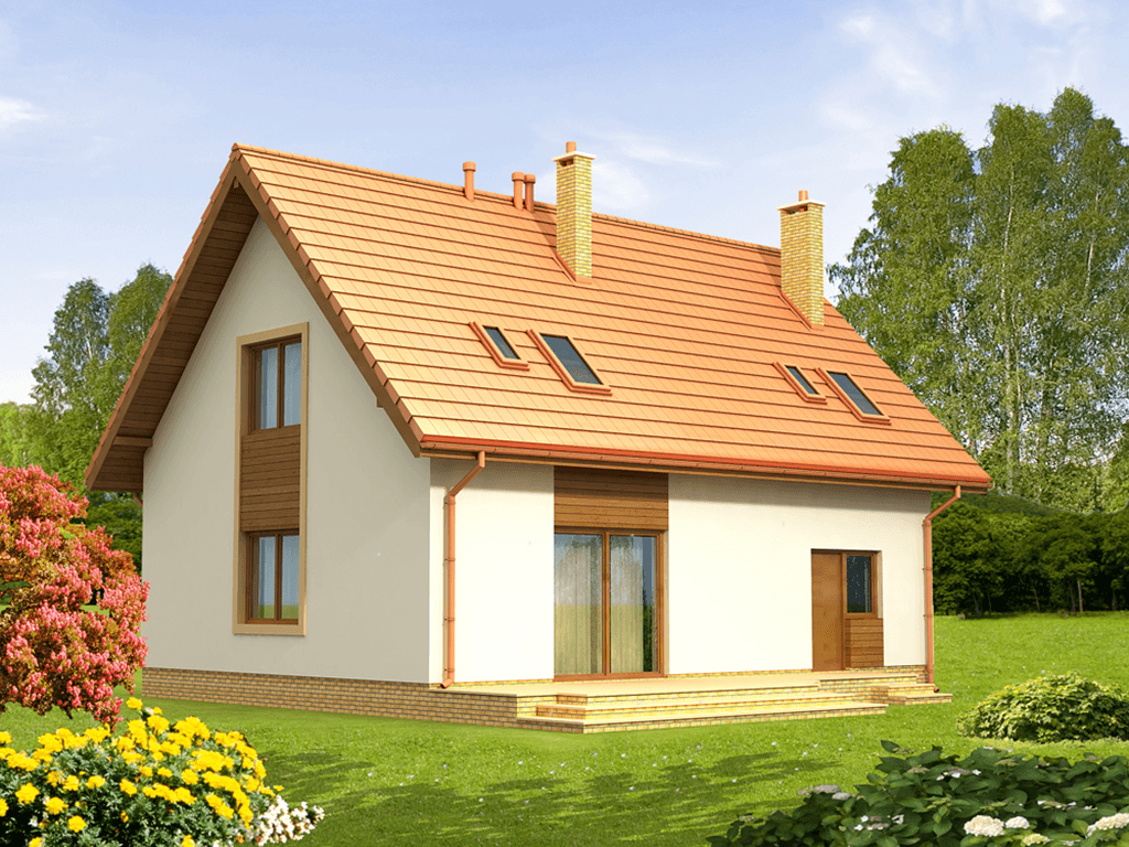 Wizualizacja domu jednorodzinnego Aronia