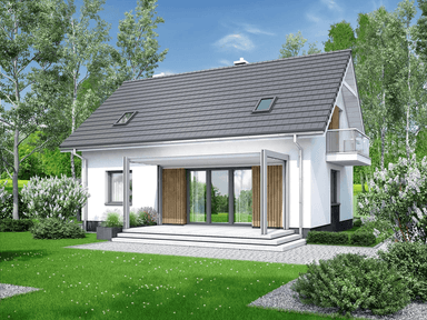 Wizualizacja domu jednorodzinnego Bueno