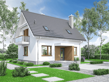 Wizualizacja domu jednorodzinnego Bueno 3