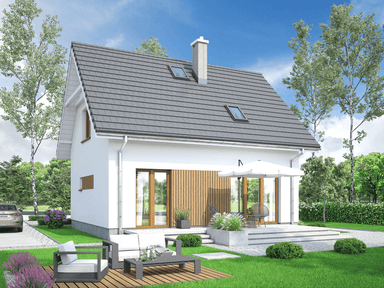 Wizualizacja domu jednorodzinnego Bueno 3