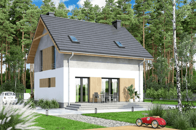 Wizualizacja domu jednorodzinnego Chili