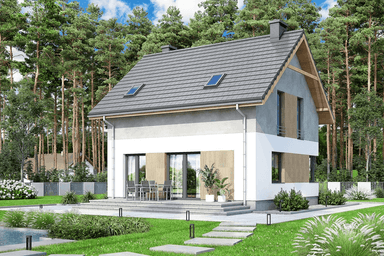 Wizualizacja domu jednorodzinnego Chili