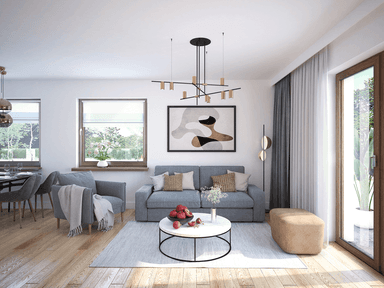 Wizualizacja domu jednorodzinnego Daktyl 2