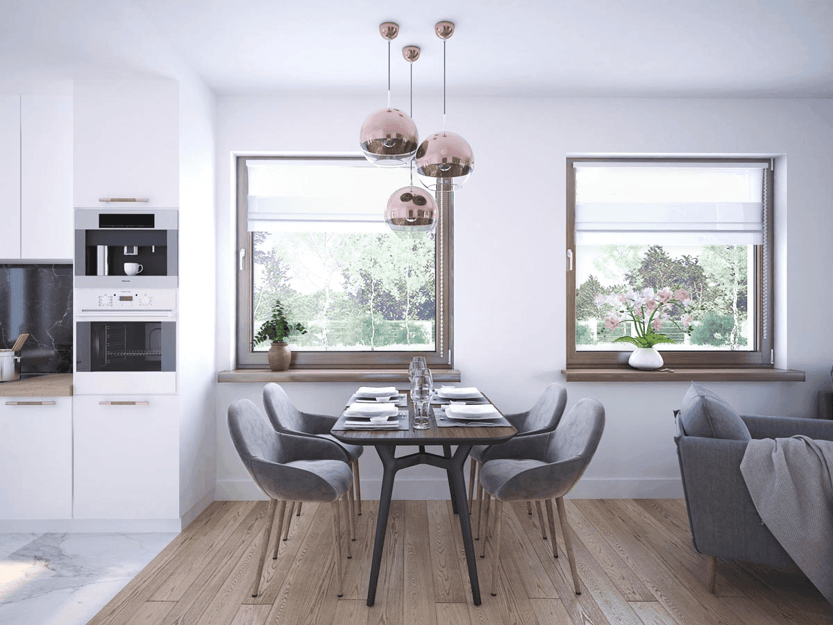 Wizualizacja domu jednorodzinnego Daktyl 2