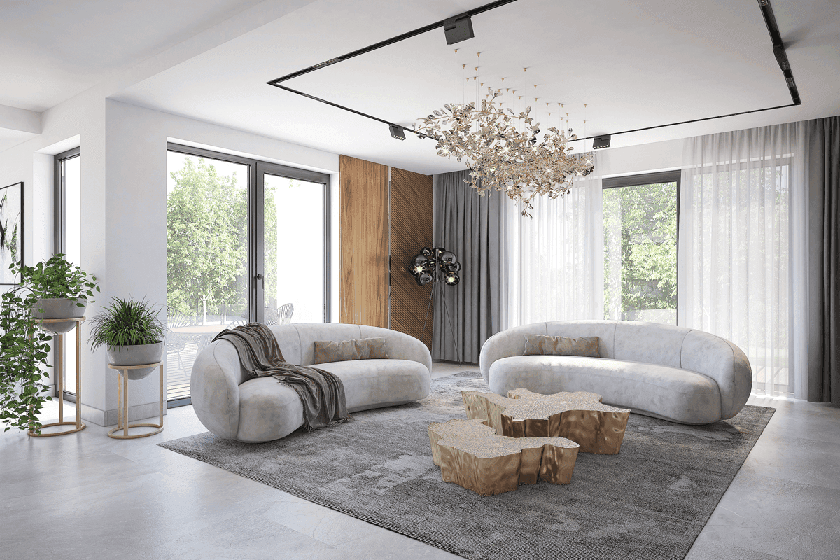 Wizualizacja domu jednorodzinnego Fresco 3