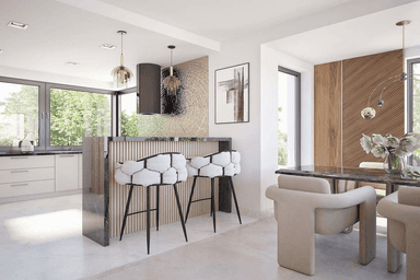 Wizualizacja domu jednorodzinnego Fresco 3