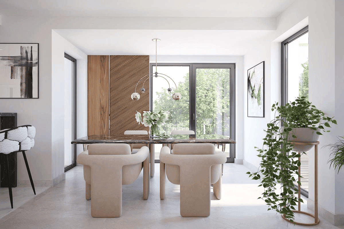 Wizualizacja domu jednorodzinnego Fresco 3