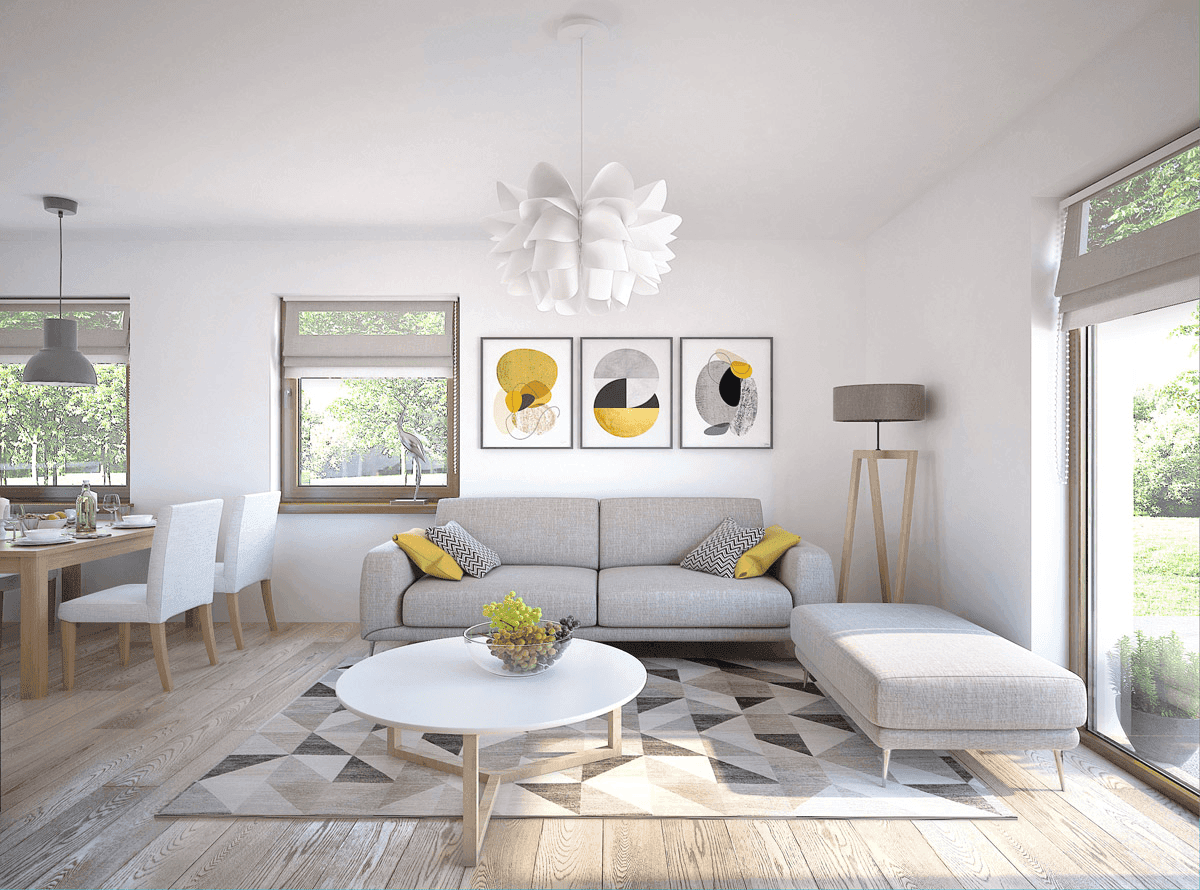 Wizualizacja domu jednorodzinnego Irys