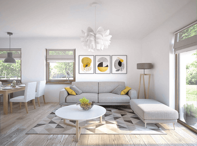 Wizualizacja domu jednorodzinnego Irys