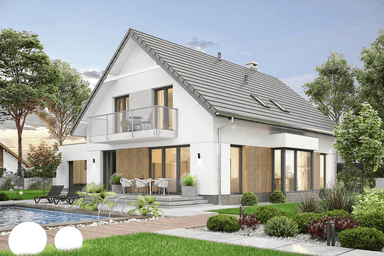 Wizualizacja domu jednorodzinnego Leonardo