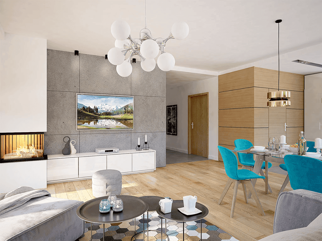 wizualizacja domu jednorodzinnego Liberica s2