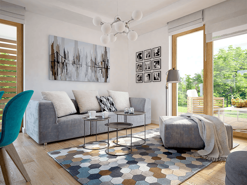 wizualizacja domu jednorodzinnego Liberica s2