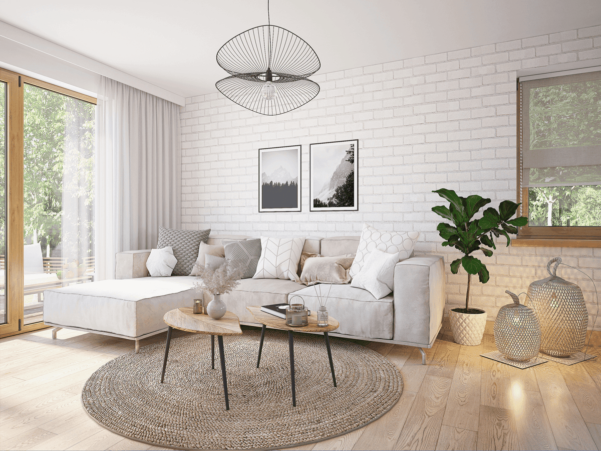 Wizualizacja domu jednorodzinnego Lungo 3