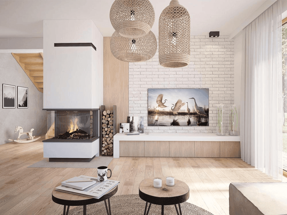 wizualizacja domu jednorodzinnego Lungo 4