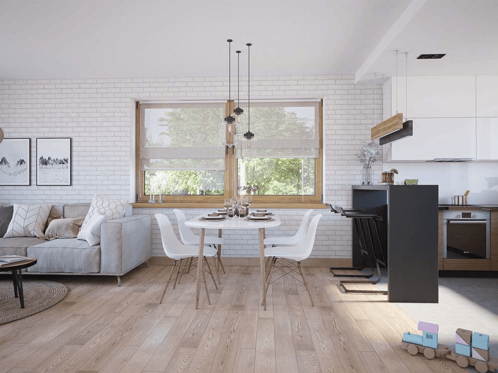 wizualizacja domu jednorodzinnego Lungo 4