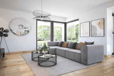 Wizualizacja domu jednorodzinnego Lungo 4 modern s2