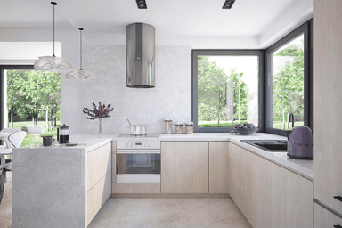 Wizualizacja domu jednorodzinnego Lungo 4 modern s2