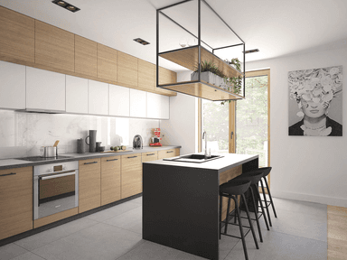 wizualizacja domu jednorodzinnego Lungo 6