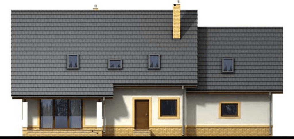 elewacja tylna domu jednorodzinnego Marcello 2 G2