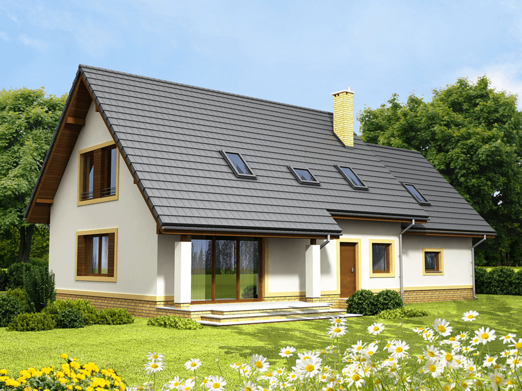 Wizualizacja domu jednorodzinnego Marcello 2 G2