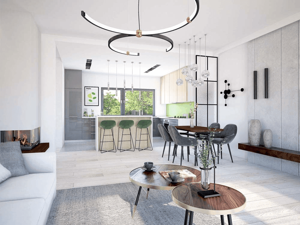 Wizualizacja domu jednorodzinnego Mochito 2