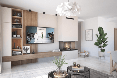 Wizualizacja domu jednorodzinnego Mokka 4s