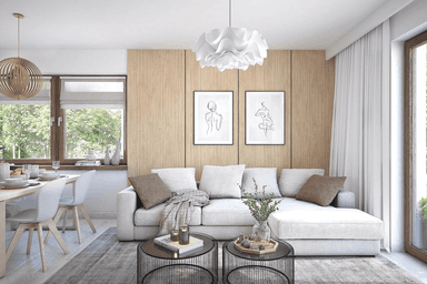 Wizualizacja domu jednorodzinnego Mokka 4s