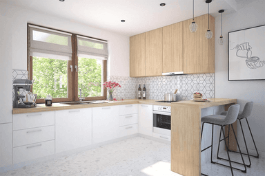 Wizualizacja domu jednorodzinnego Mokka 4s