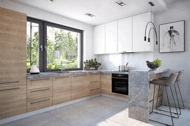 wizualizacja domu jednorodzinnego Mokka 16 4s