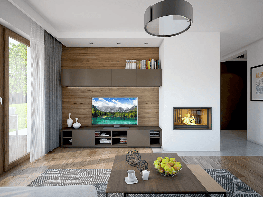 Wizualizacja domu jednorodzinnego Mokka 2