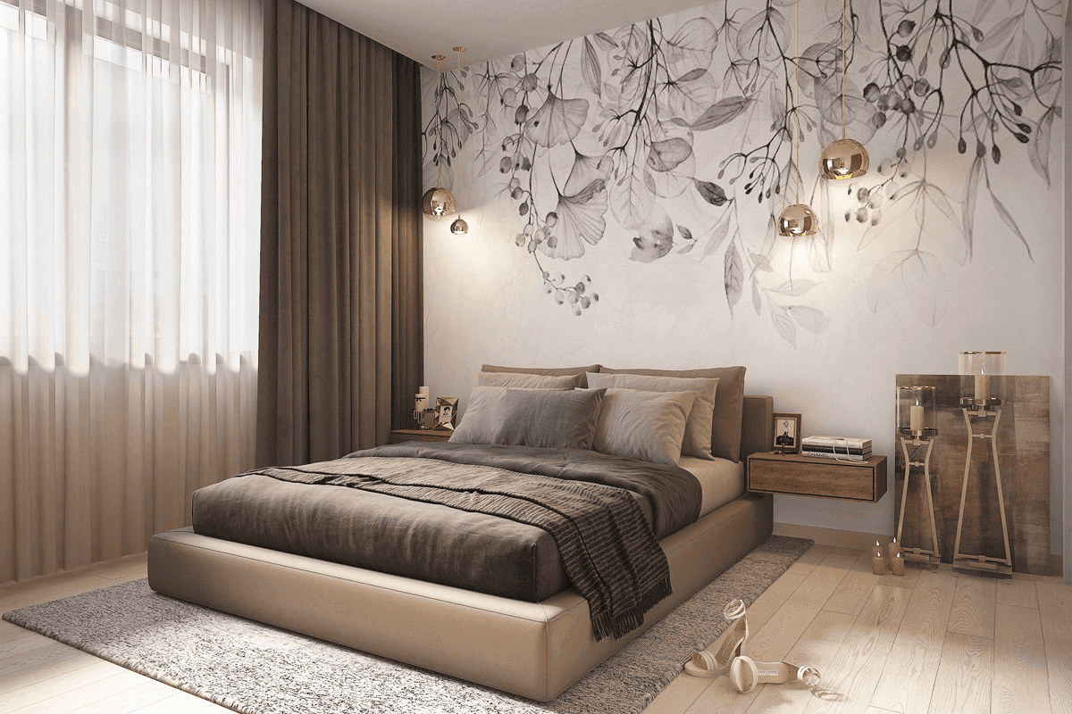 Wizualizacja domu jednorodzinnego Mokka