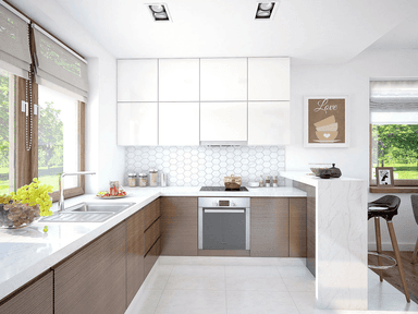 wizualizacja domu jednorodzinnego Mokka 4