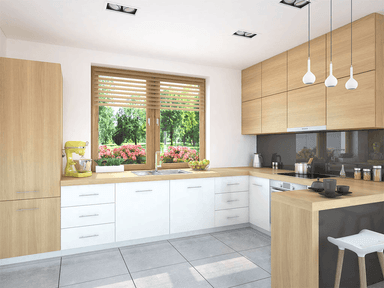 wizualizacja domu jednorodzinnego Mokka 5