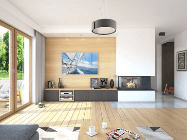 wizualizacja domu jednorodzinnego Mokka 5