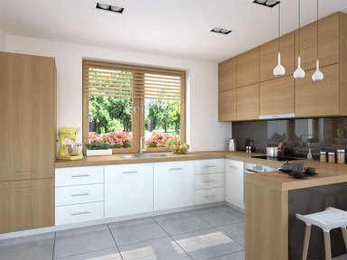 Wizualizacja domu jednorodzinnego Mokka 5 s2