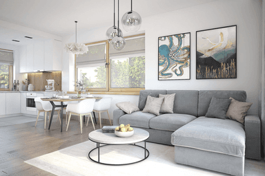 Wizualizacja domu jednorodzinnego Monte 4