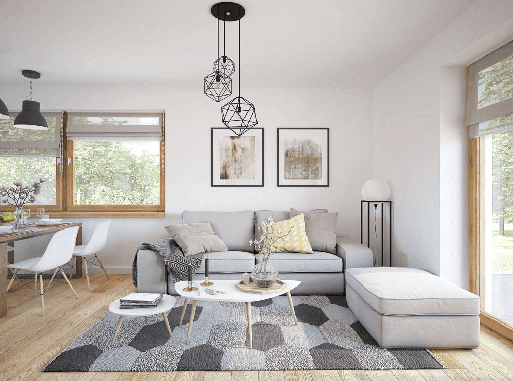 Wizualizacja domu jednorodzinnego Monte 5