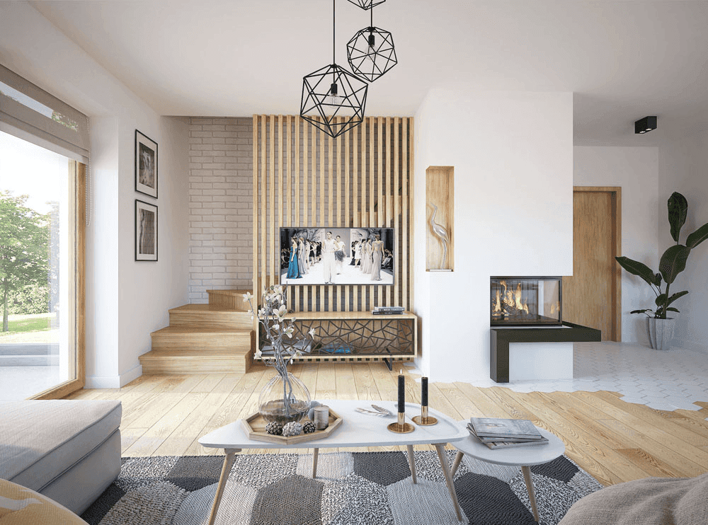 Wizualizacja domu jednorodzinnego Monte 5