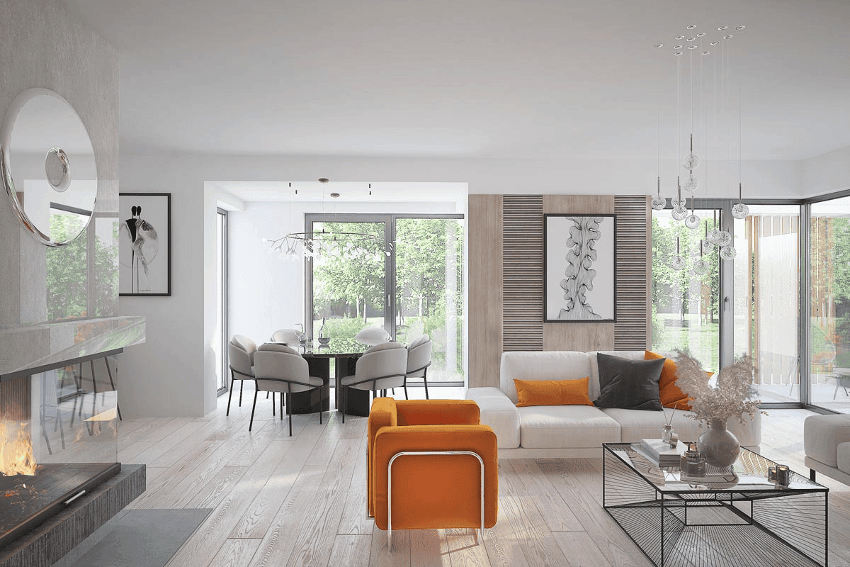 wizualizacja domu jednorodzinnego Perfetto