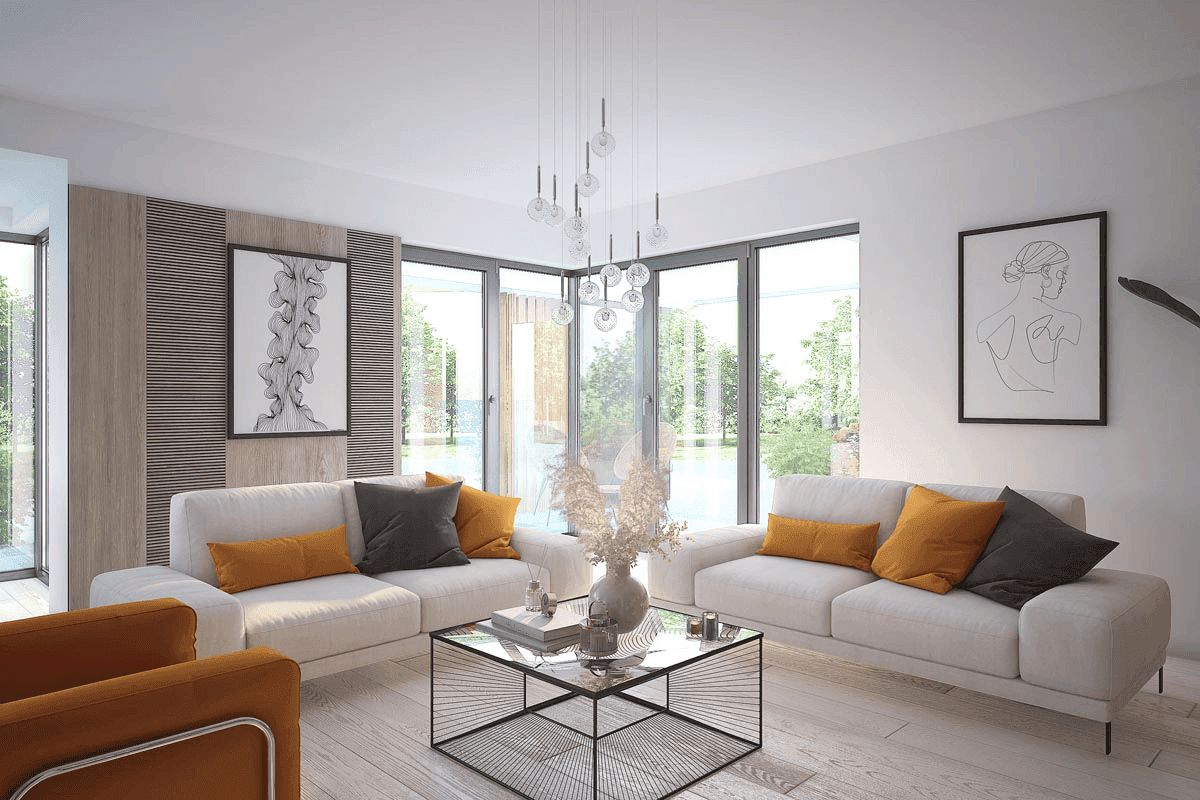 wizualizacja domu jednorodzinnego Perfetto