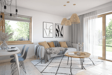 wizualizacja domu jednorodzinnego Rodzimek