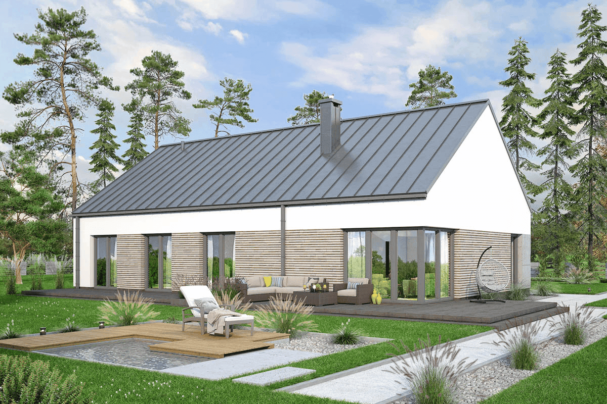 Wizualizacja domu jednorodzinnego Solido