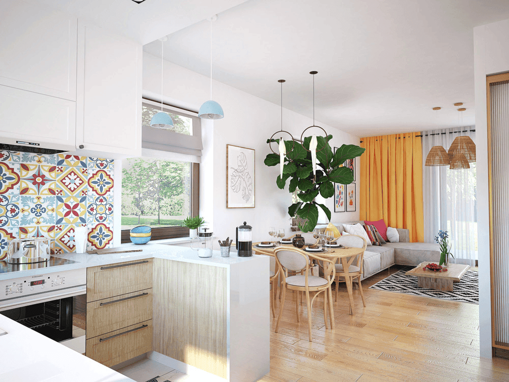 wizualizacja domu jednorodzinnego Tamarillo 2