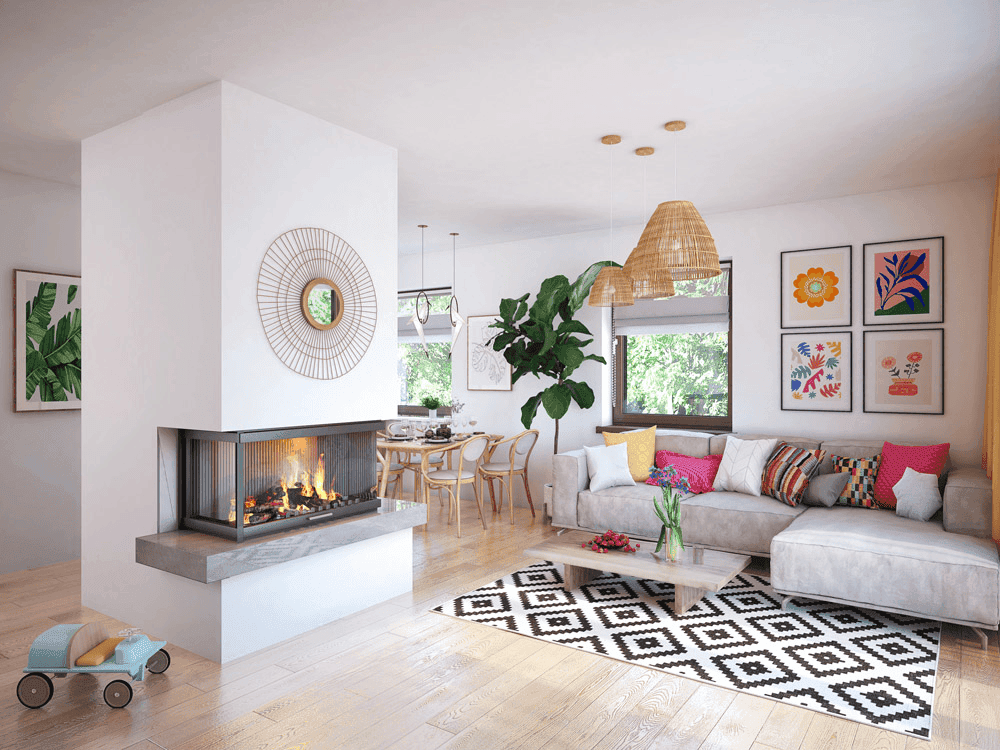 wizualizacja domu jednorodzinnego Tamarillo 2