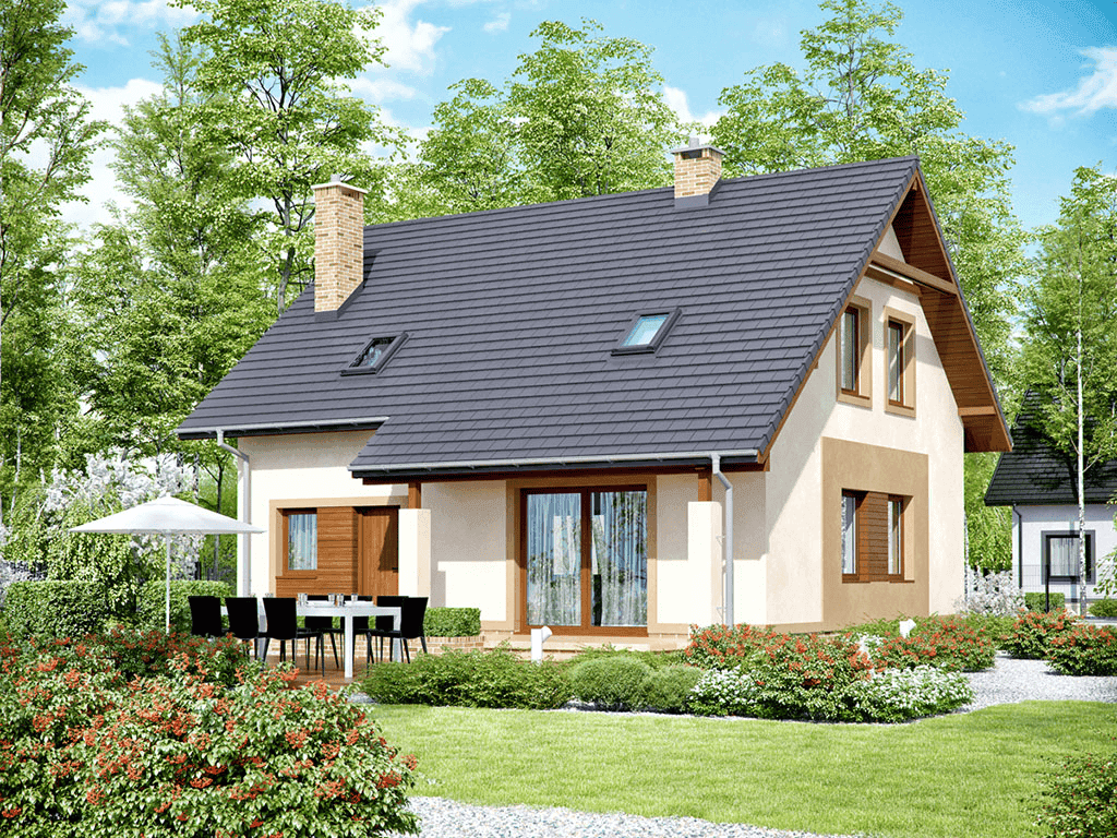 Wizualizacja domu jednorodzinnego Tamarillo