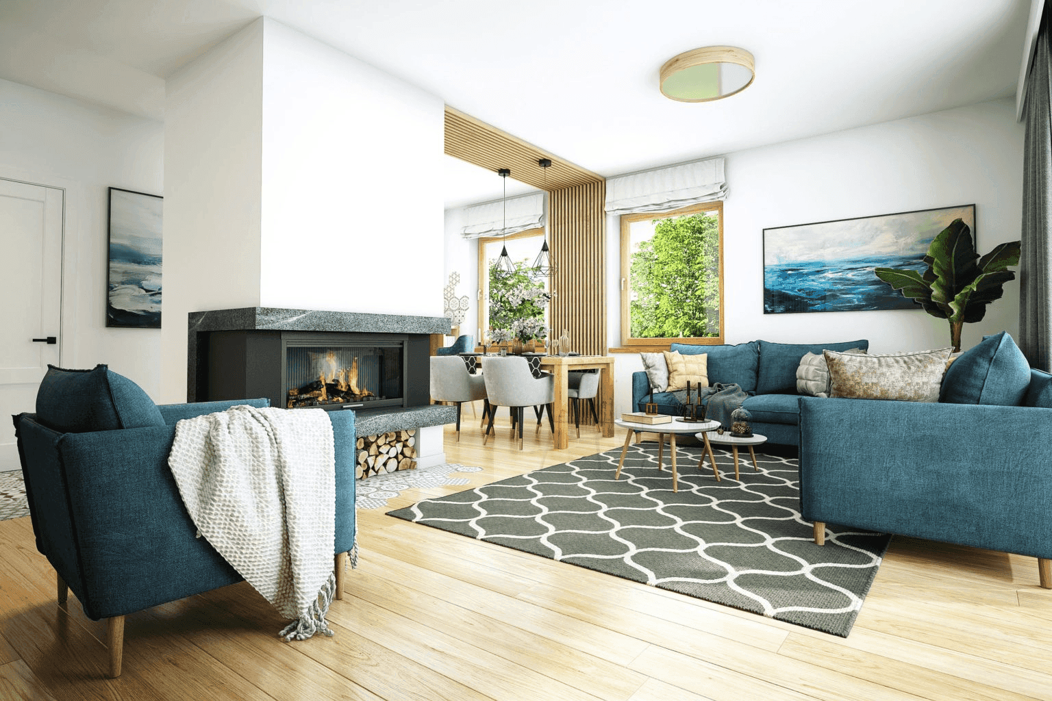 Wizualizacja domu jednorodzinnego Tamarillo